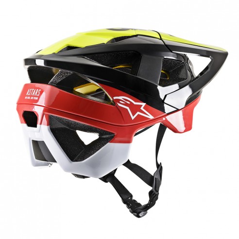 Casco Vector Tech Pilot Neg/Am fl/Rj