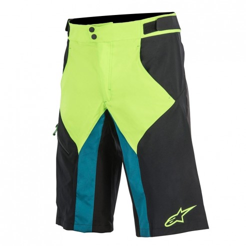 Shorts Outrider Wr Neg/Vrd (sin gamuza)