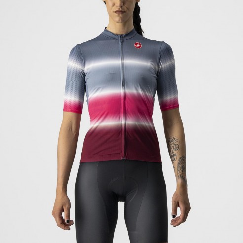Maillot Dolce W Az acero cl/Burdeos