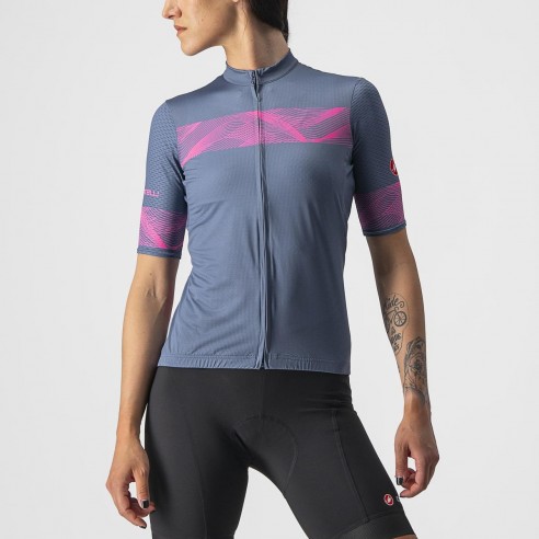 Maillot Fenice W Az acero cl/Rs fl