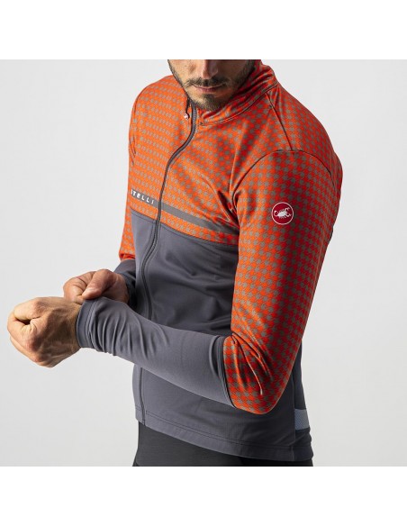 Chaqueta Finestre Gr osc/Rj Fiery/Vrd 