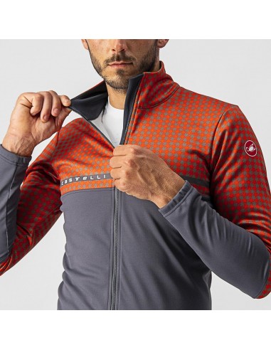 Chaqueta Finestre Gr osc/Rj Fiery/Vrd 