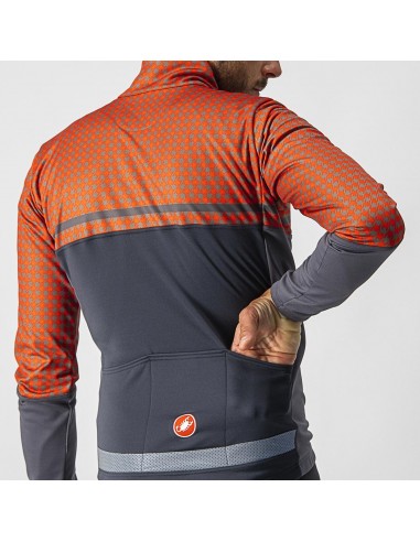 Chaqueta Finestre Gr osc/Rj Fiery/Vrd 