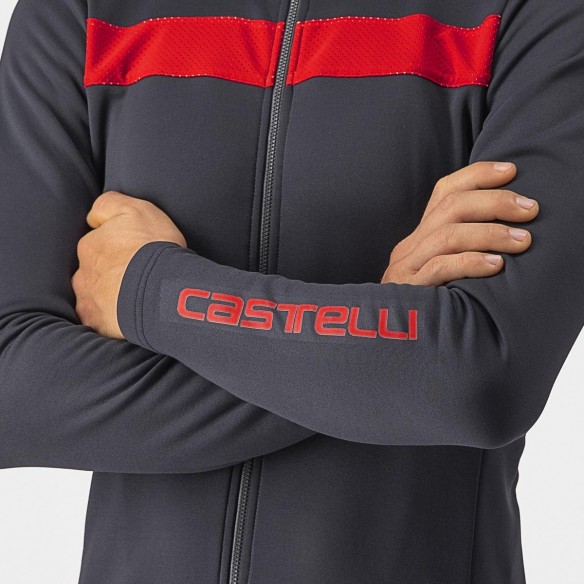 Maillot Puro 3 FZ Gr osc/Rj Reflex