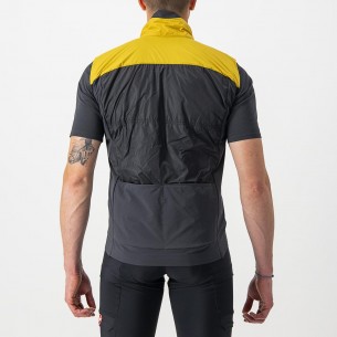 Chaleco Unlimited Puffy Dorado/Gr osc 2