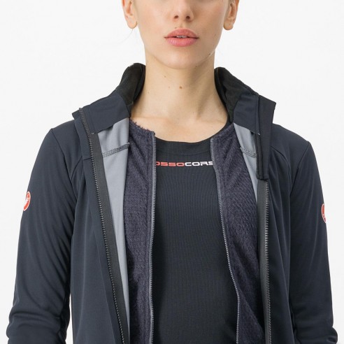 Chaqueta Alpha Doppio RoS W Neg cl/Gr reflex/Gr osc
