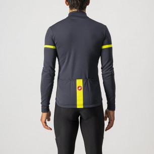 Maillot Fondo 2 FZ Gr osc/Am fl Reflex 2