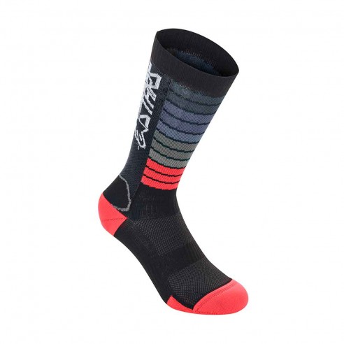 Calcetines Drop 22 Neg/Rj brill