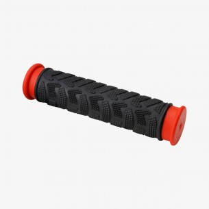 Puños de Goma Pro negro y rojo