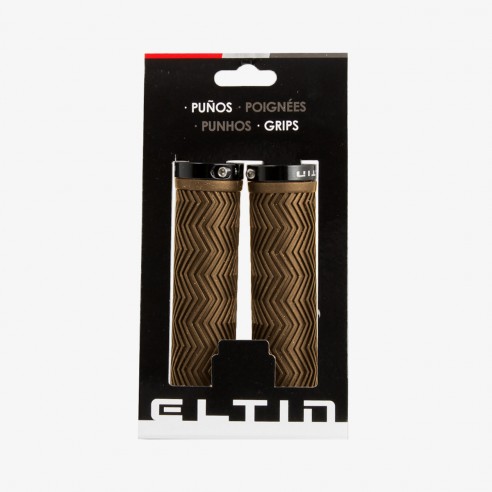 Puños tipo Gel marrón y negro