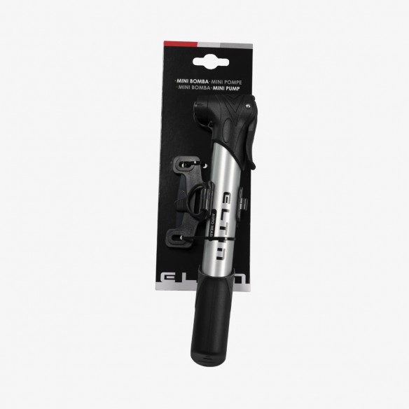 Hinchador Mini Aluminio Válvula Automática Plata