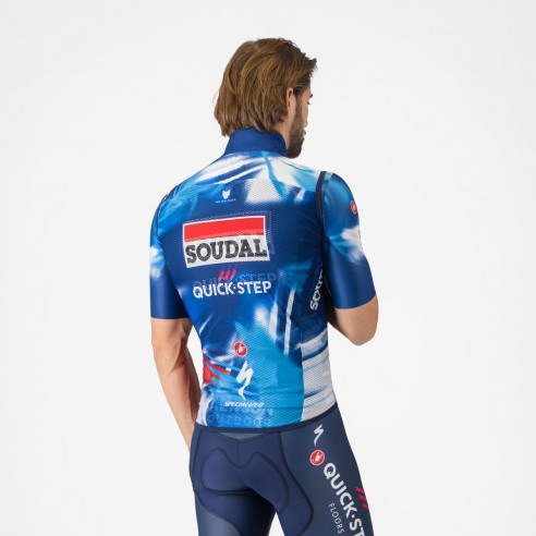 Chaleco Pro Light Wind Az/Rj Soudal Quickstep 2025