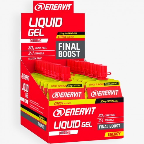 Liquid Gel Enervit Sport Comp Cítrico cafeína 60g