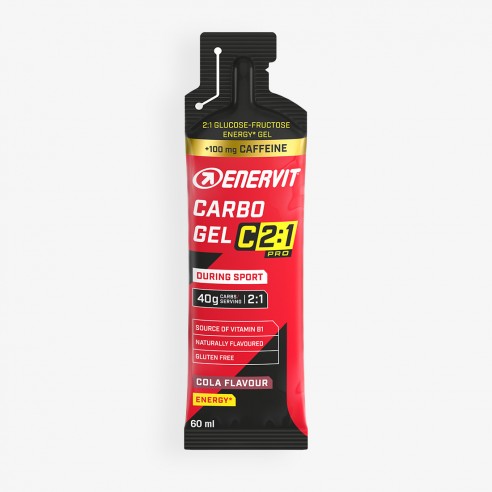Carbo Gel Enervit C2:1 Pro Cola Cafeína 60ml