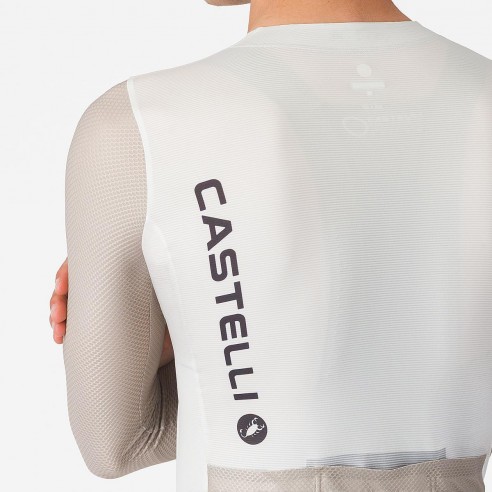 Maillot Corretto m/l Bln Marfil/Neg Clay