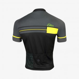 Maillot Skipper Negro/Amarillo flúor 2