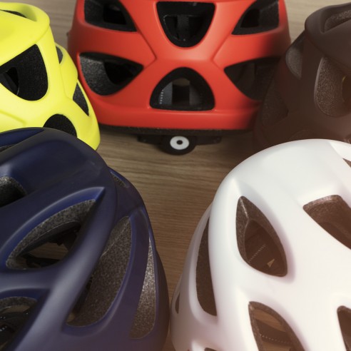 Casco Eltin Brave Rojo mate 