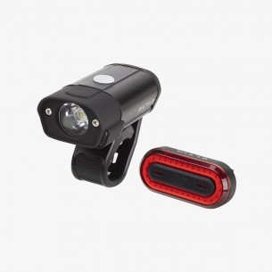 Pack luz bicicleta delantera y trasera Focus 400+40Lm